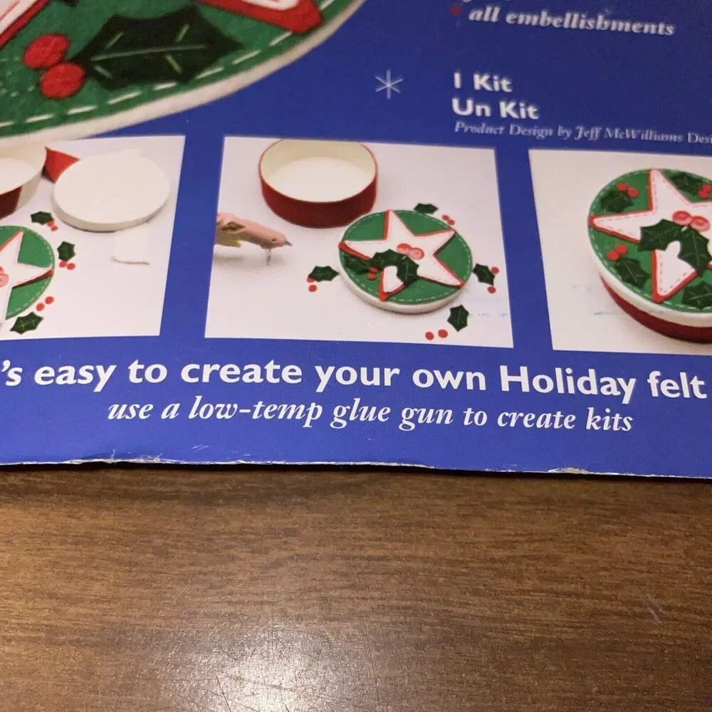 NEW 2000s CPE Holiday Felt Star Kit 7.5
